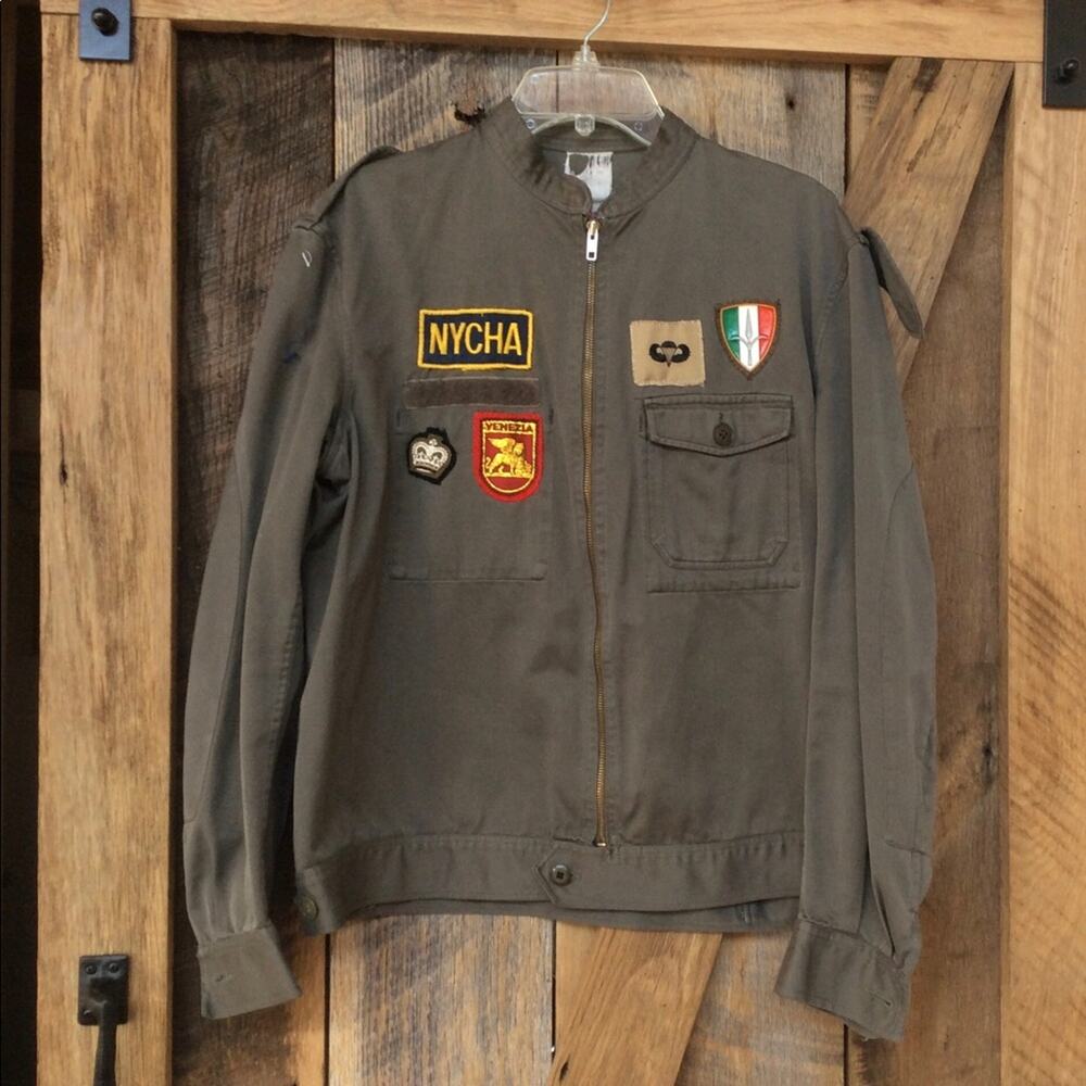 Bought in a Paris, France Street Market: Unisex Military Style Cotton Jacket